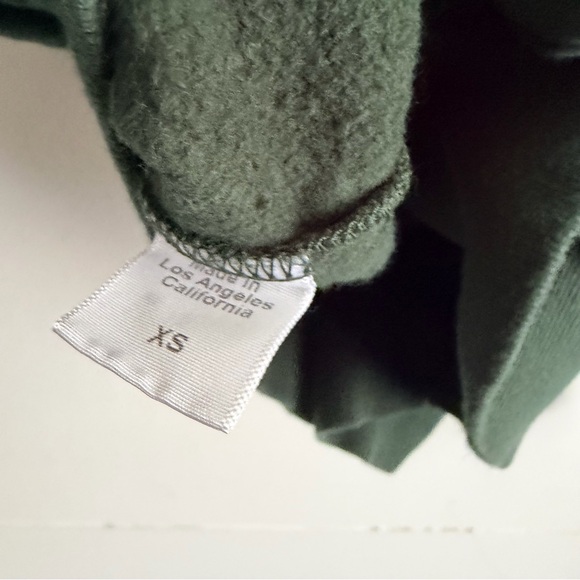 Clare V Forest Oversized Oui Sweatshirt - Picture 7 of 7